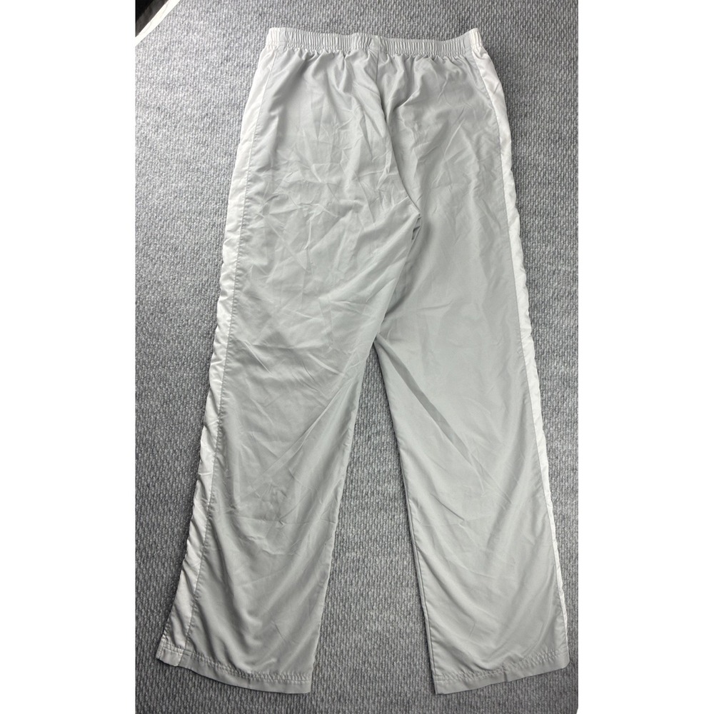 Vintage Nike Track Pants Women's Ankle Length Large Gray/Red/White - Picture 7 of 7